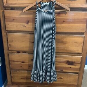 Stripped dress for women